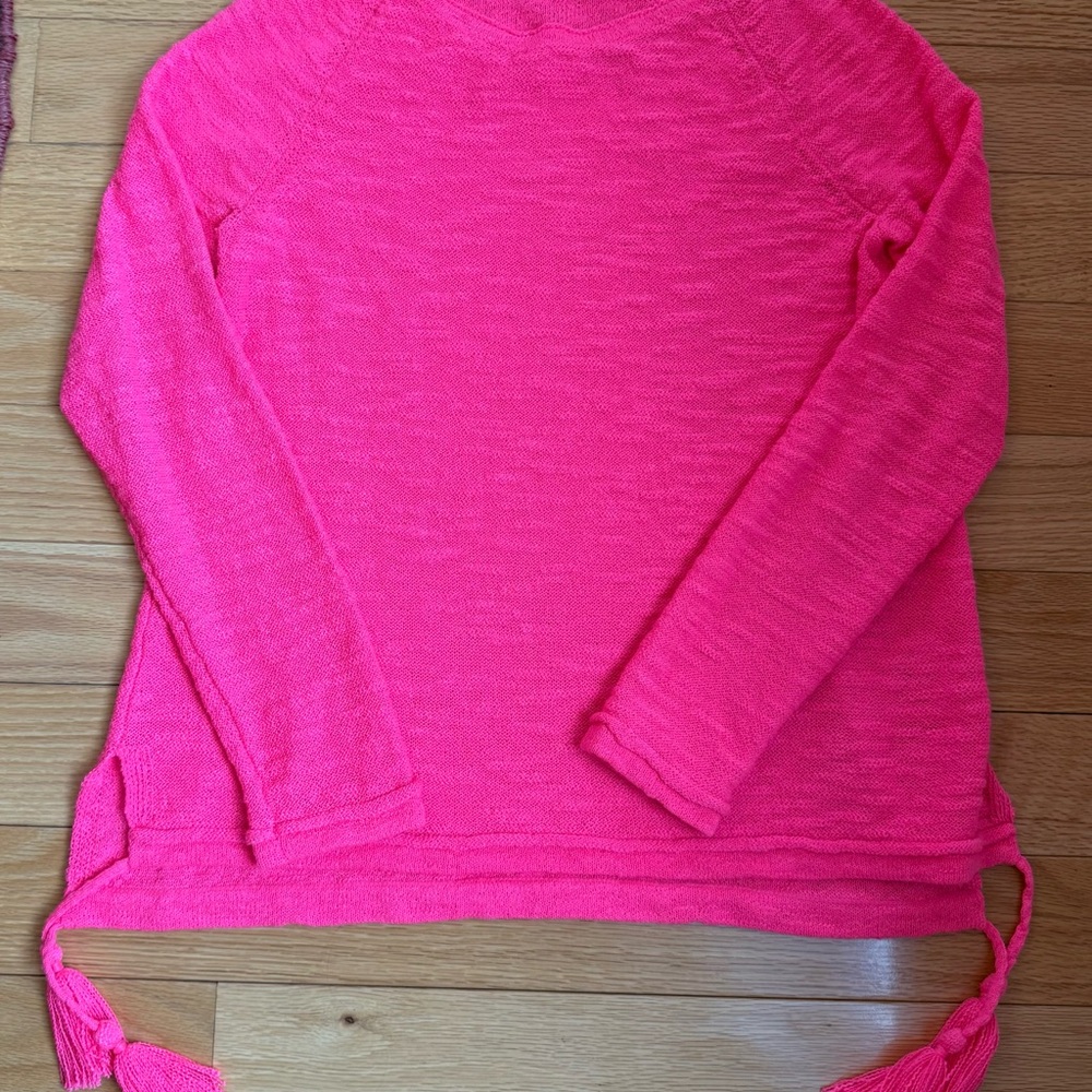 Lilly Pulitzer Vibrant Pink Knit Sweater